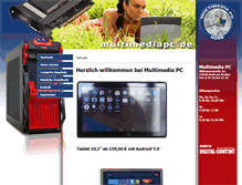 Tablet Screenshot of multimediapc.de